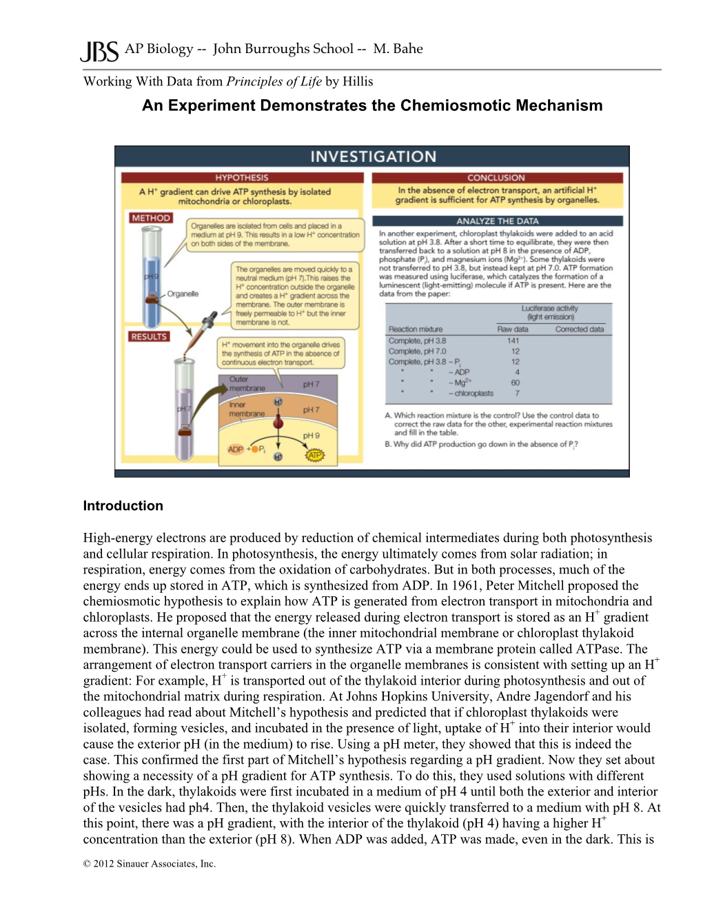 09 DATA Chemiosmosis