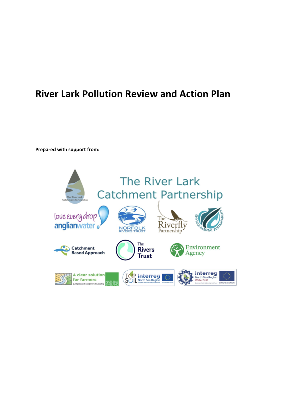 River Lark Pollution Review and Action Plan