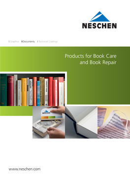 Products for Book Care and Book Repair