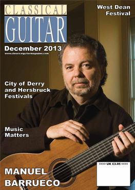 Classical Guitar Magazine December 2013