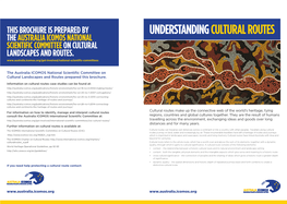 Understanding Cultural Routes – Flyer