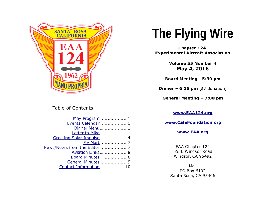 The Flying Wire
