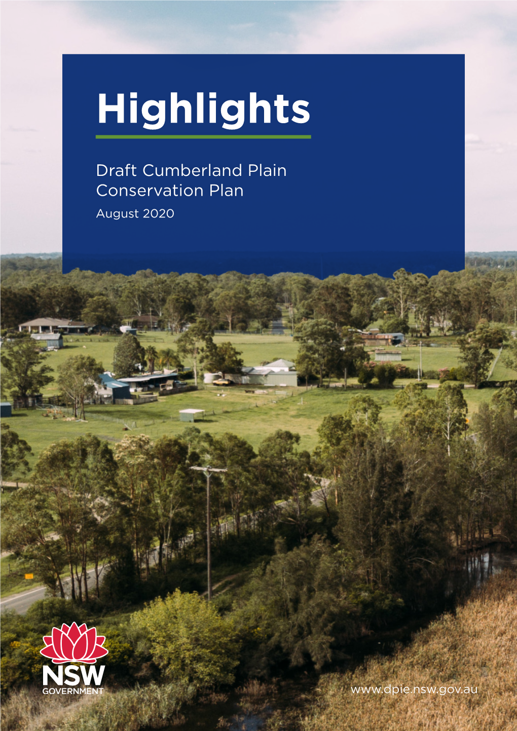 Highlights of the Draft Cumberland Plain Conservation Plan