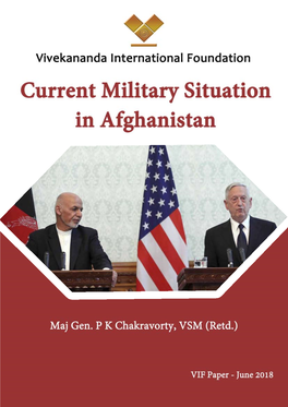 Current Military Situation in Afghanistan