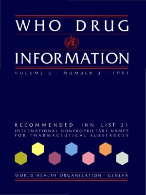 WHO Drug Information Vol. 05, No. 3, 1991