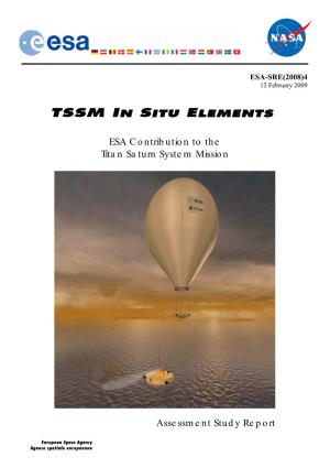 A Assessment Study Report ESA Contribution to the Titan Saturn