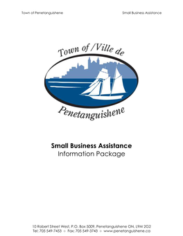 Small Business Assistance Information Package