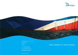 Stability Booklet