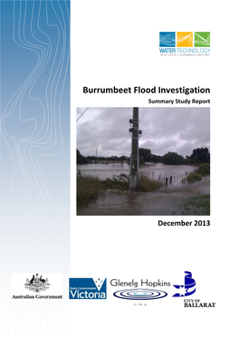 2013 Burrumbeet Flood Investigation