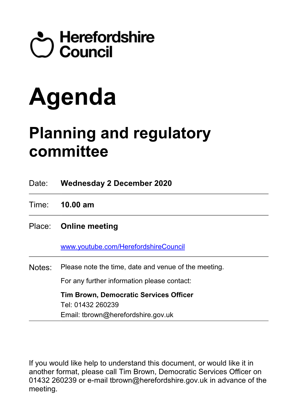 (Public Pack)Agenda Document for Planning