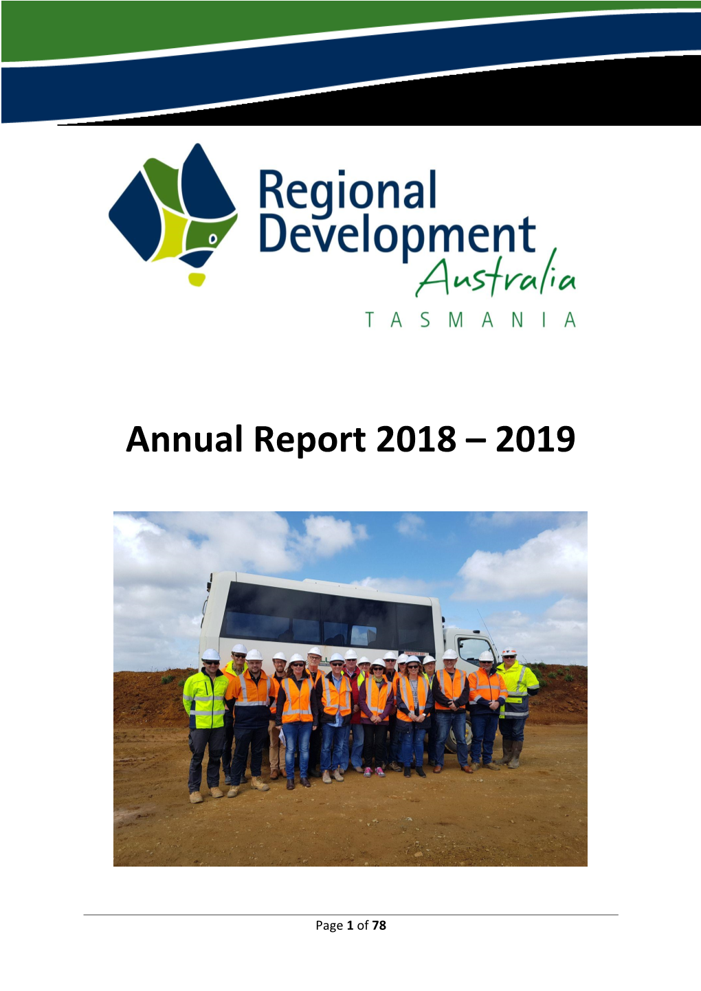 RDA Tasmania Annual Report 2018 2019