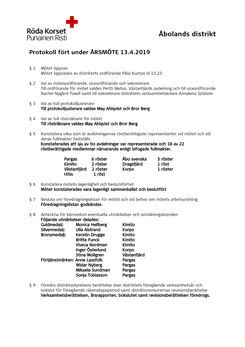 Årsmöte Protokoll 2019.Pdf