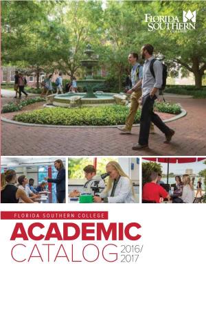 Academic Catalog 2016