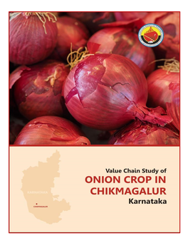 Value Chain Study of Onion Crop in Chikmagalur - Karnataka