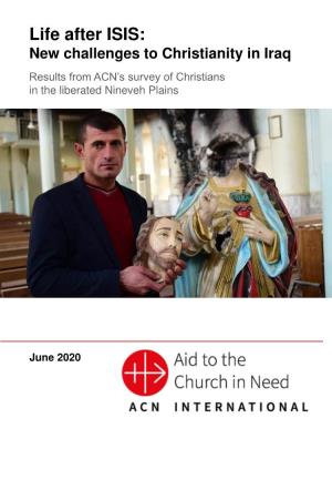 Life After ISIS-New Challenges to Christianity in Iraq