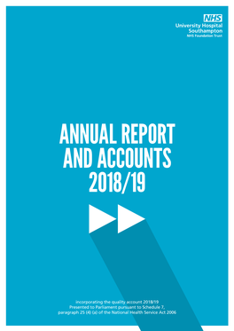 Annual Report and Accounts 2018/19