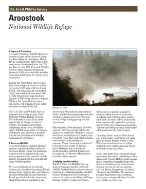 Aroostook National Wildlife Refuge
