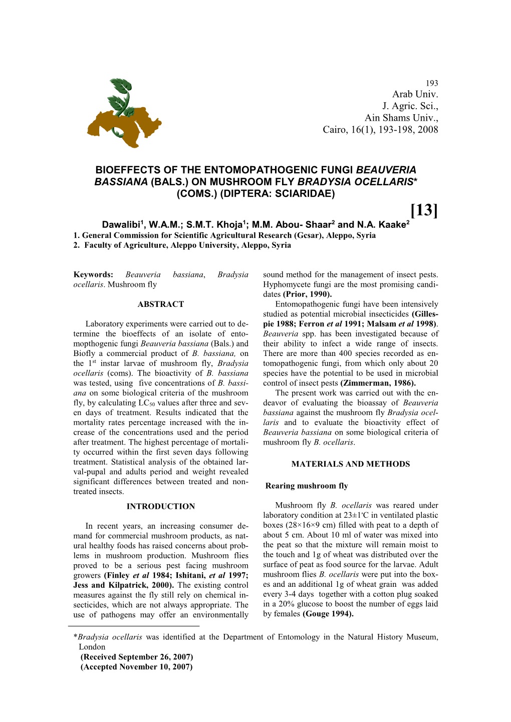 Effect of Gibberellic Acid (Ga3) on Enhancing Flowering and Fruit Setting in Selected