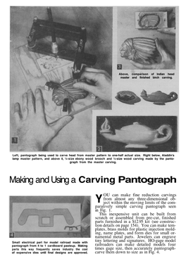 Carving Pantograph