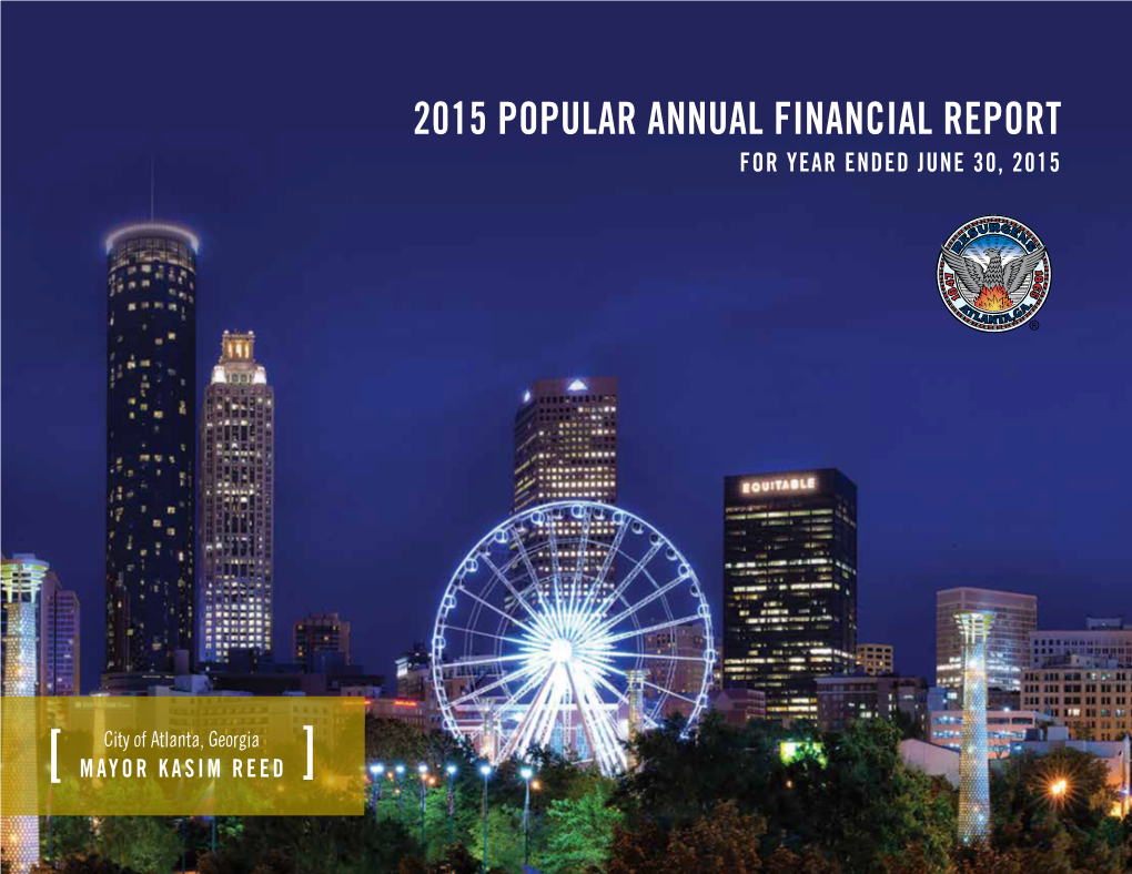 2015 Popular Annual Financial Report