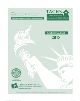 TACHS Handbook 2018.Pdf