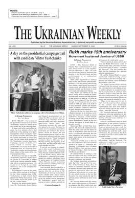 The Ukrainian Weekly 2004, No.37