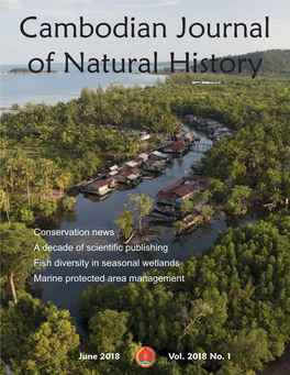 Cambodian Journal of Natural History