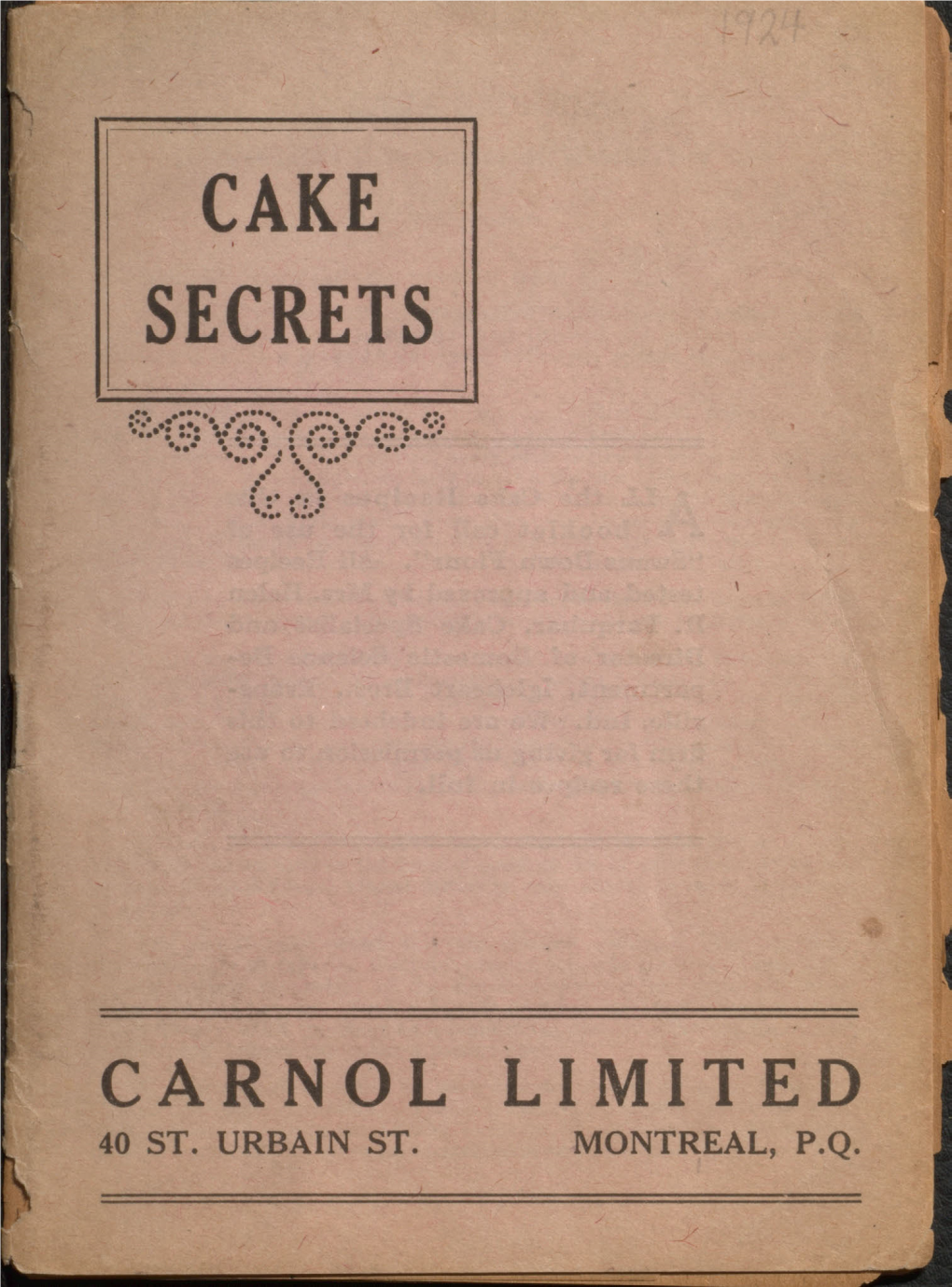 Cake Secrets