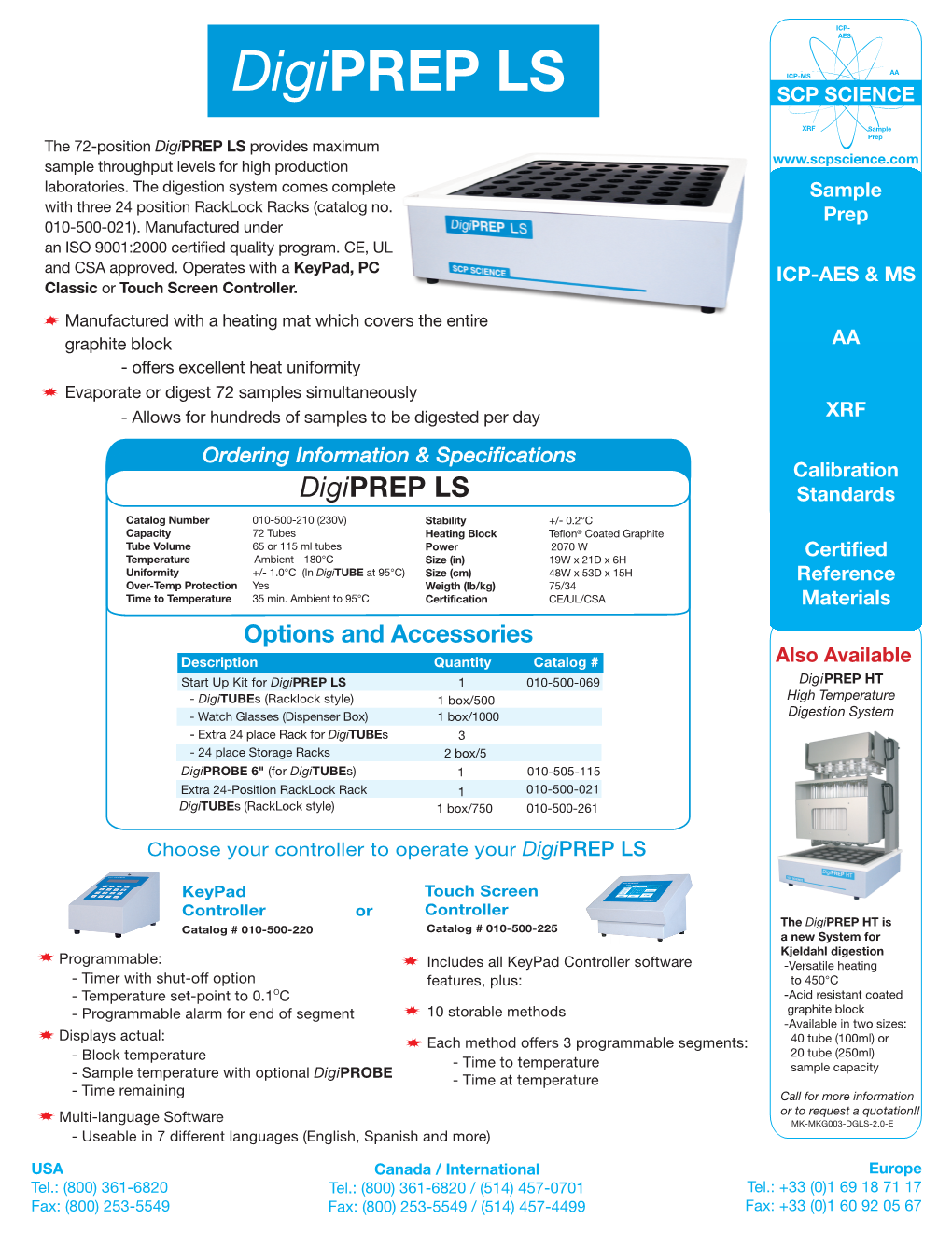 Digiprep LS SCP SCIENCE