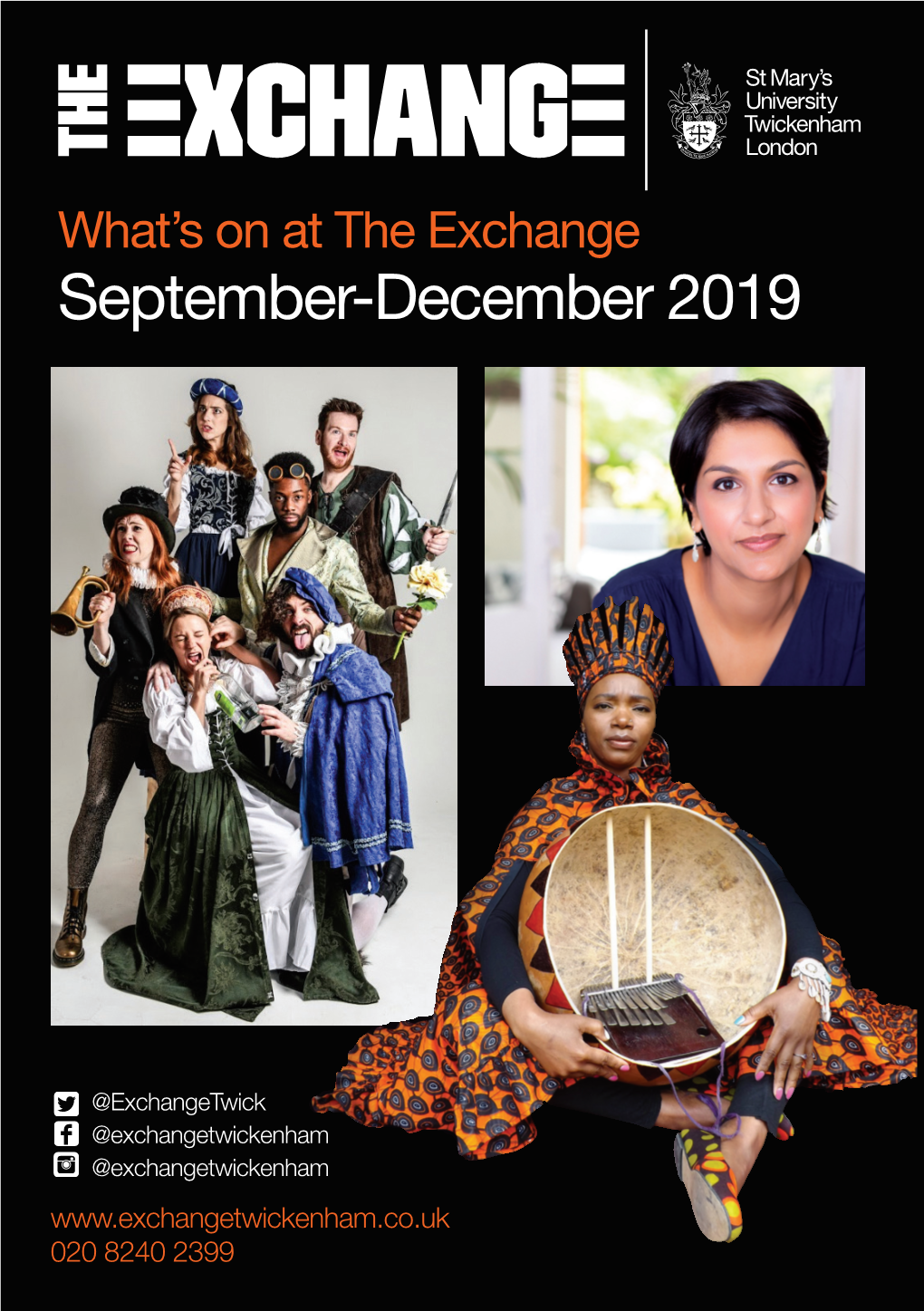 Events at the Exchange SEPT-DEC19 A5 Booklet 19-245 JUL19.Indd