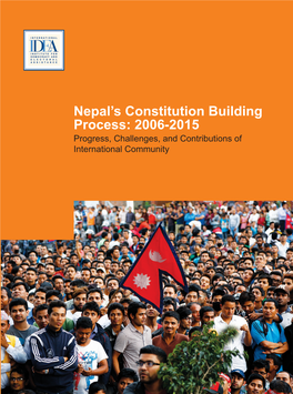 Nepal's Constitution Building Process INSIDE.Indd