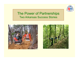 The Power of Partnerships Two Arkansas Success Stories Program Panel