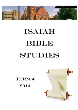 Isaiah Bible Studies