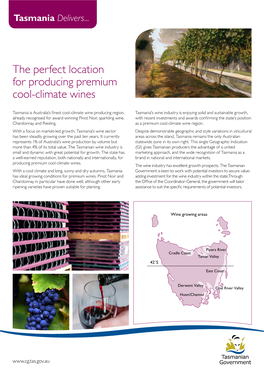 The Perfect Location for Producing Premium Cool-Climate Wines