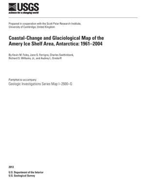 Coastal Change and Glaciological Map of The