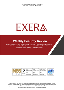 Weekly Security Review