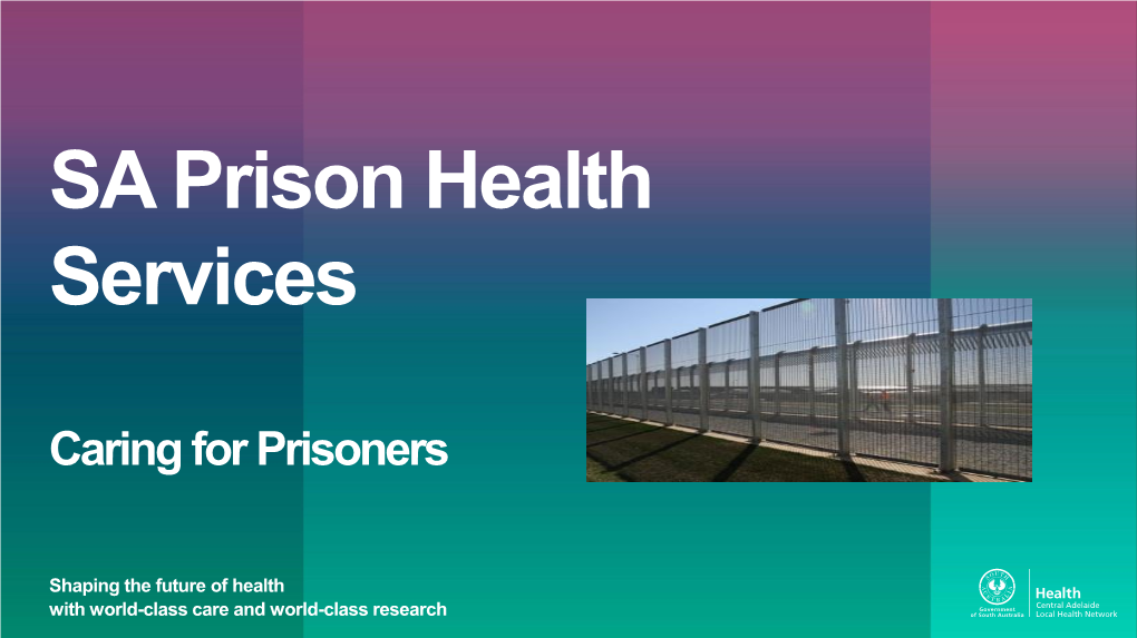 Caring for Prisoners