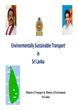 Environmentally Sustainable Transport in Sri Lanka