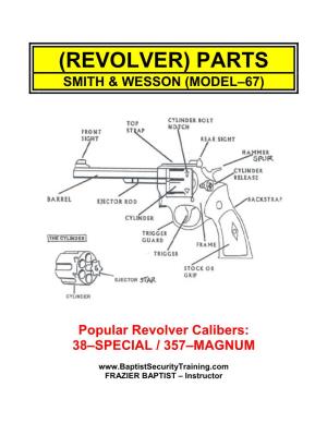 Revolver) Parts Smith & Wesson (Model–67