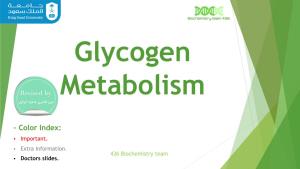 1-Glycogen Metabolism