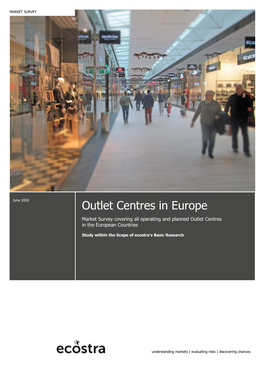 Outlet Centres in Europe
