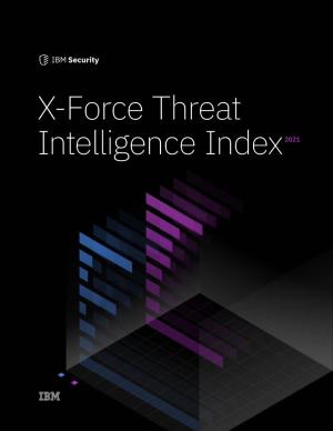 X-Force Threat Intelligence Index 2021 Contents