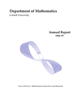 Annual Report 1996–1997