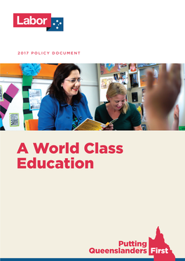 A World Class Education