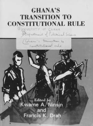 Ghana's Transition to Constitutional Rule