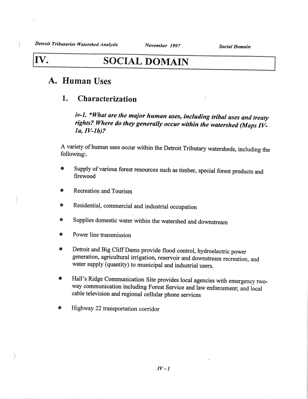 Social Domain IV SOCIAL DOMAIN