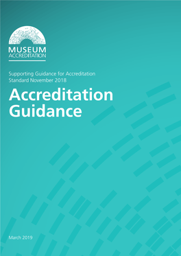 Accreditation Guidance