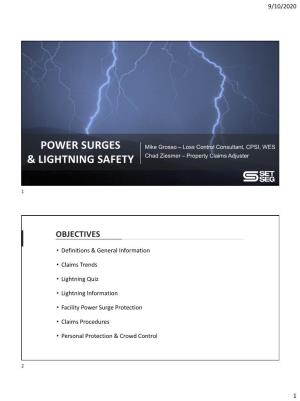 Power Surges & Lightning Safety