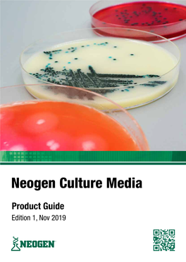 Neogen Culture Media