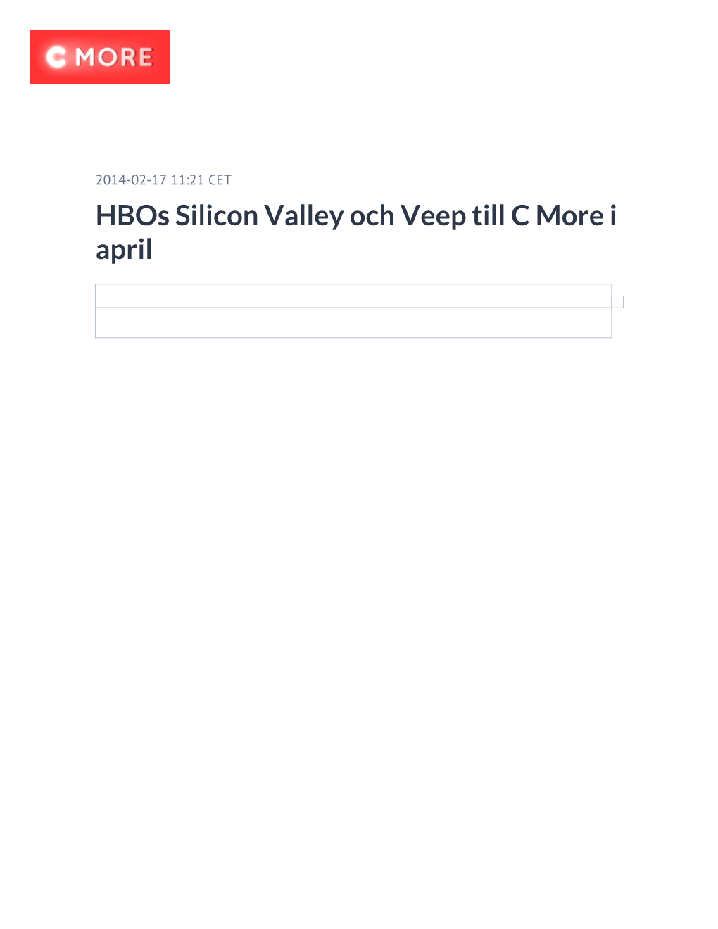 Hbos Silicon Valley Och Veep Till C More I April Mike Judge Skrev Humorhistoria Med ”Beavis Och Butt-Head” Och “Office Space”